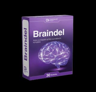 Braindel tabletkalar N30 — xotira va diqqat